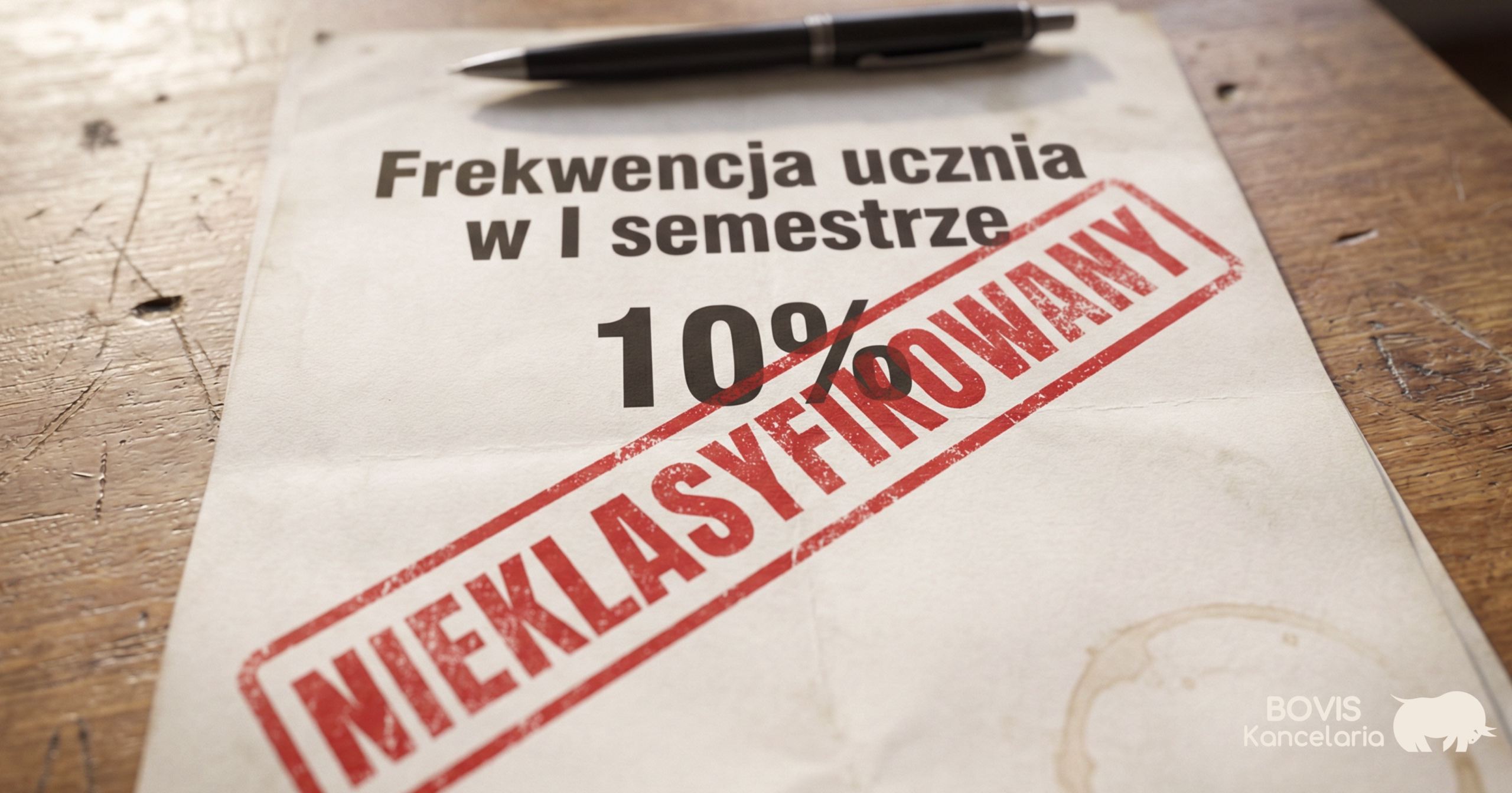 Nieklasyfikowanie w pierwszym semestrze
